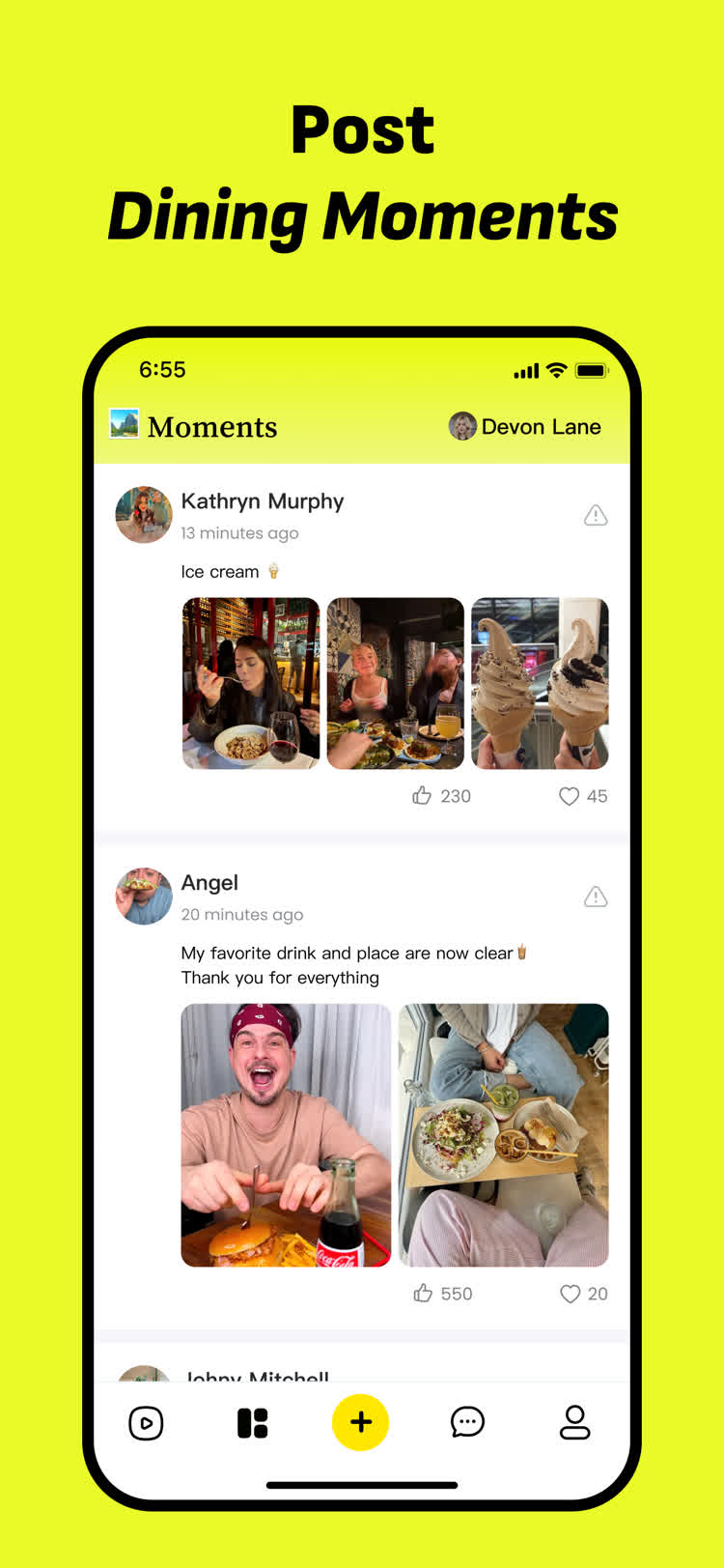 Chat interface screenshot